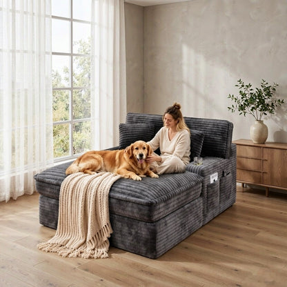 Randy Lounge Sofa 67"