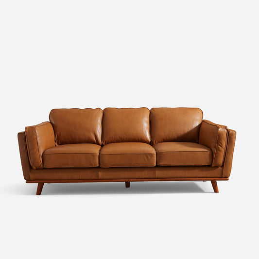 Leather Sofa (87")