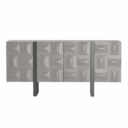 Antique 4-Door Sideboard (67")
