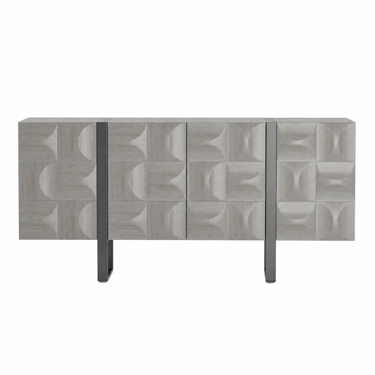 Antique 4-Door Sideboard (67")
